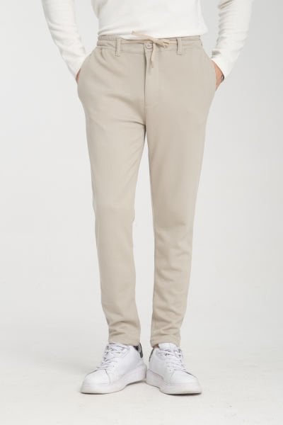 Pike Kumaş Regular Kalıp Jogger Pantolon