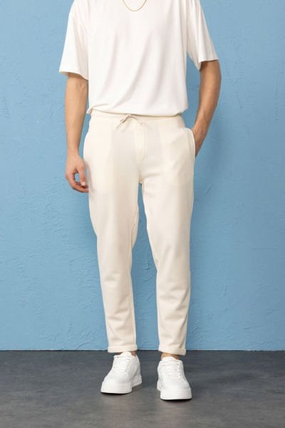 Pike Kumaş Duble Paça Jogger