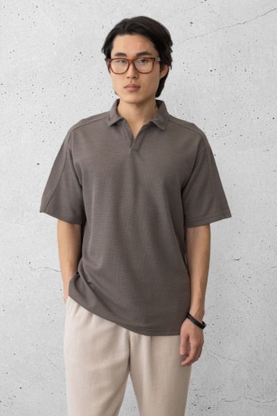 V Polo Yaka T-Shirt